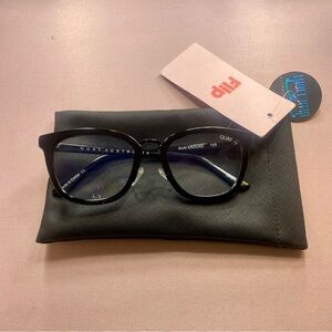 Quay Australia Black Blue Light Glasses